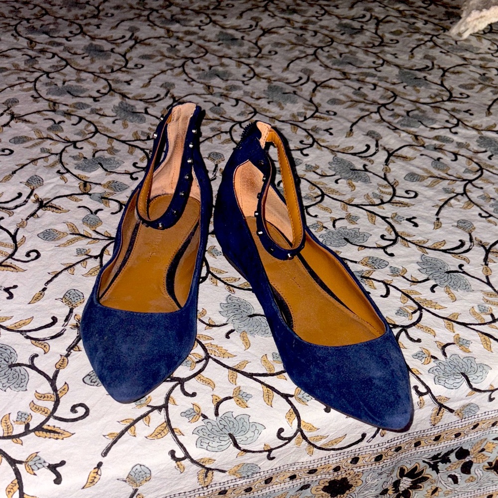 Chic Navy Blue Women's Heels